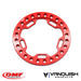 Vanquish Products VPS05113 Red OMF Phase 5 1.9" Beadlock Ring