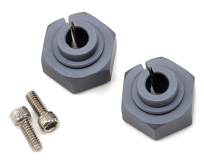 Vanquish Products VPS07081 12mm Hex Grey Anodized 1 Pair