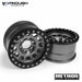 Vanquish Products VPS07912 Grey and Black Method 105 1.9" Beadlock Wheel (1 Pair)