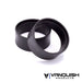 Vanquish Products VPS07914 Method 1.9 Race Wheel 105 Clear/Black (1 Pair)