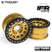 Vanquish Products VPS07921 Gold and Black Method 105 1.9" Beadlock Wheel (1 Pair)