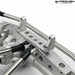 Vanquish Products VPS07970 Black Anodized AR60 Servo Mount for Wraith or Yeti