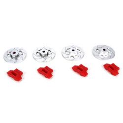 Vaterra 232051 Wheel Hex Brake Rotor and Caliper Set for V100