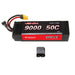 Venom 15189 DRIVE 14.8V 4S 9000mAh LiPo Battery with Uni 2.0 Traxxas Plug