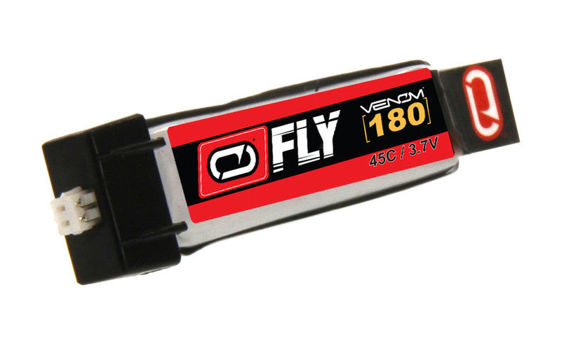 Venom 25001X4 FLY 180mAh 3.7V 45C LiPo Battery with E-Flite MCX Plug