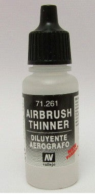 Vallejo 71.261 Airbrush Thinner 17ml Bottle