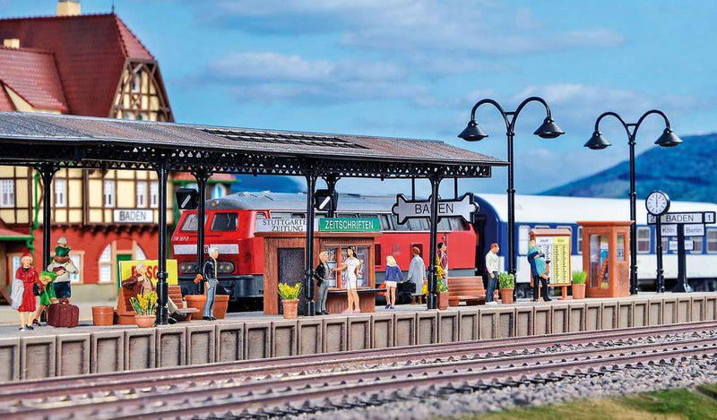 Vollmer 43562 HO Scale Baden Station Platform Kit - NOS