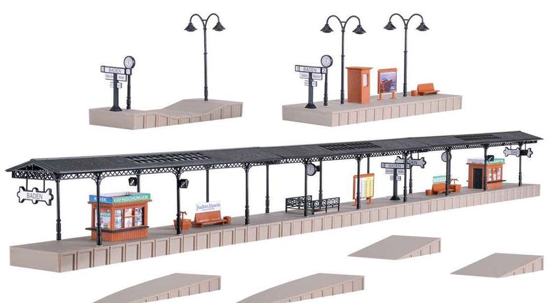 Vollmer 43562 HO Scale Baden Station Platform Kit - NOS