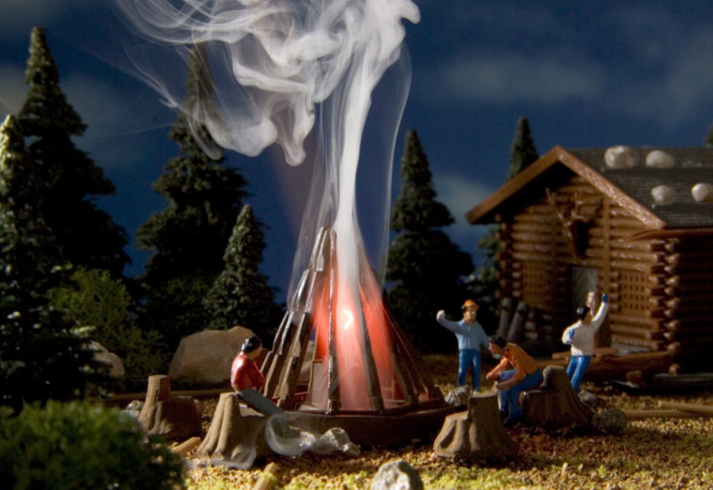 Vollmer 43667 Campfire Kit With Flickering Light