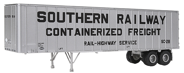 Walthers 933-1687 HO Scale Strick Flexi-Van Trailer Kit Southern Railway