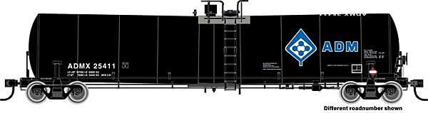 Walthers 910-1253 HO Scale Trinity 25,000 Gal Tank Car Archer Daniels Midland ADMX 25428