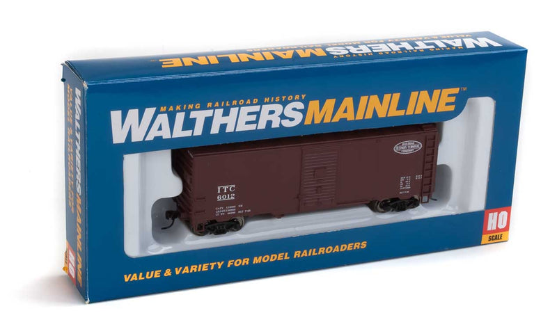 Walthers 910-1337 HO Scale 40' AAR Boxcar Illinois Terminal ITC 6012