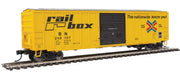Walthers 910-1825 HO 50' ACF Boxcar ex-Railbox Burlington Northern Patch BN 249017