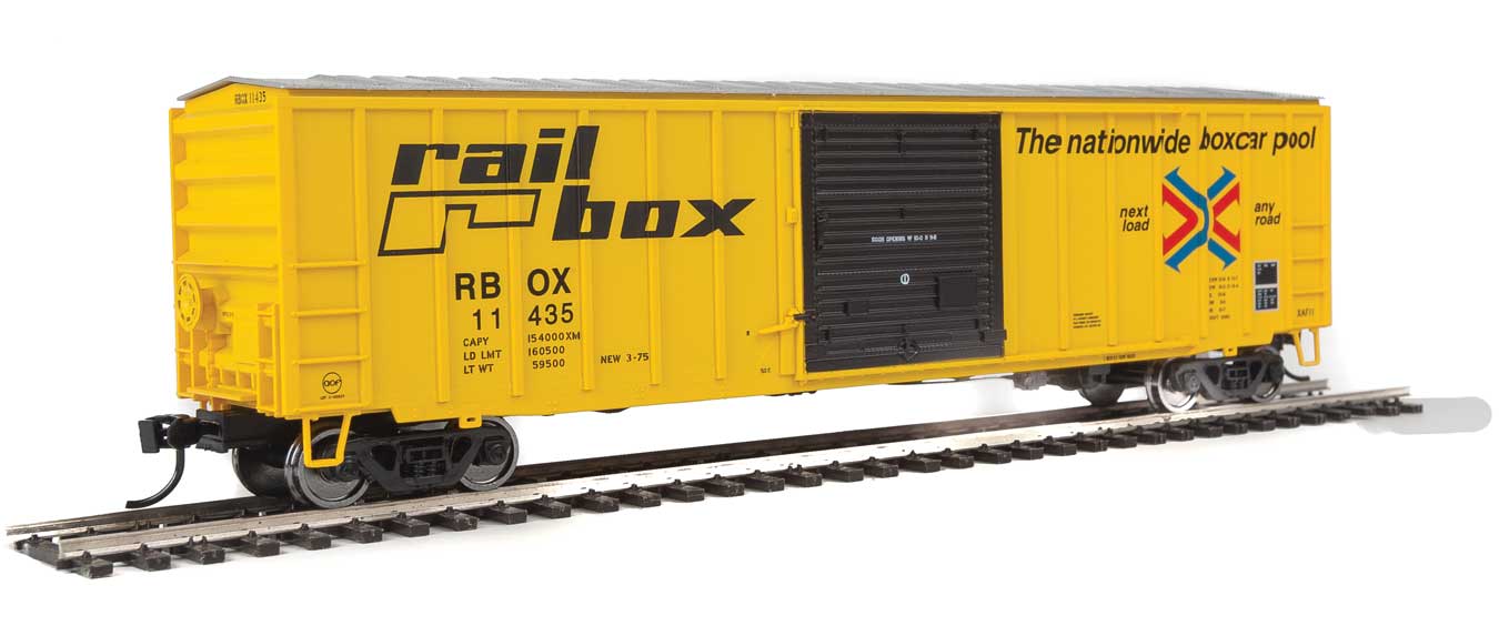 Walthers 910-1833 HO 50' ACF Boxcar Railbox RBOX 11435