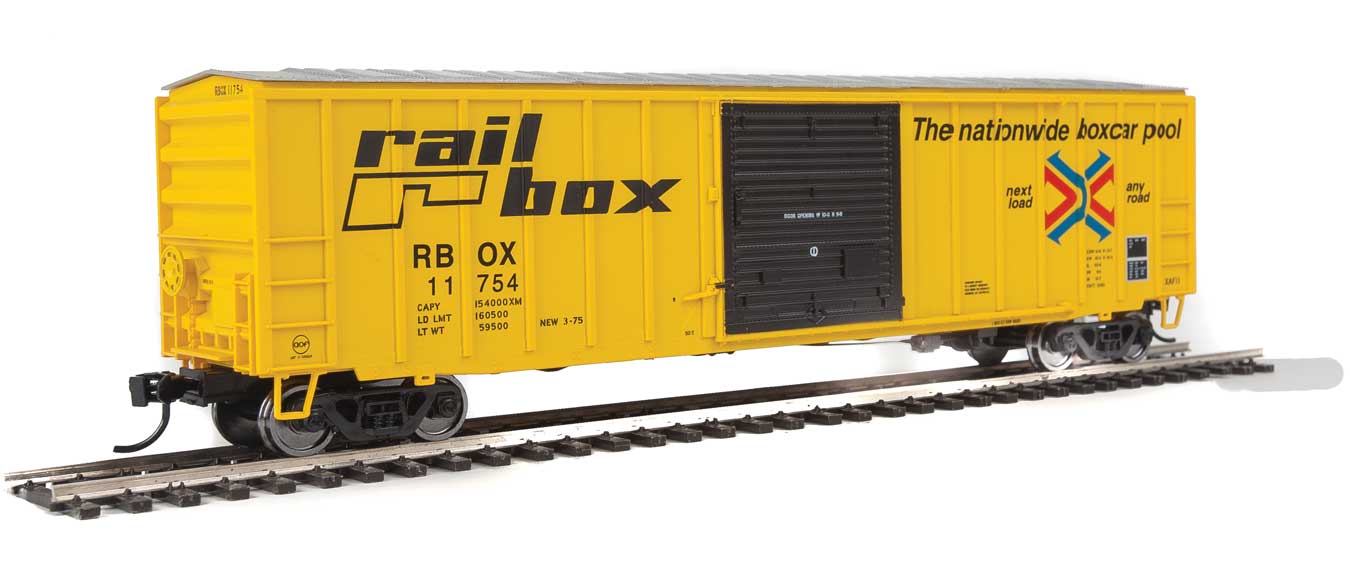 Walthers 910-1835 HO 50' ACF Boxcar Railbox RBOX 11754