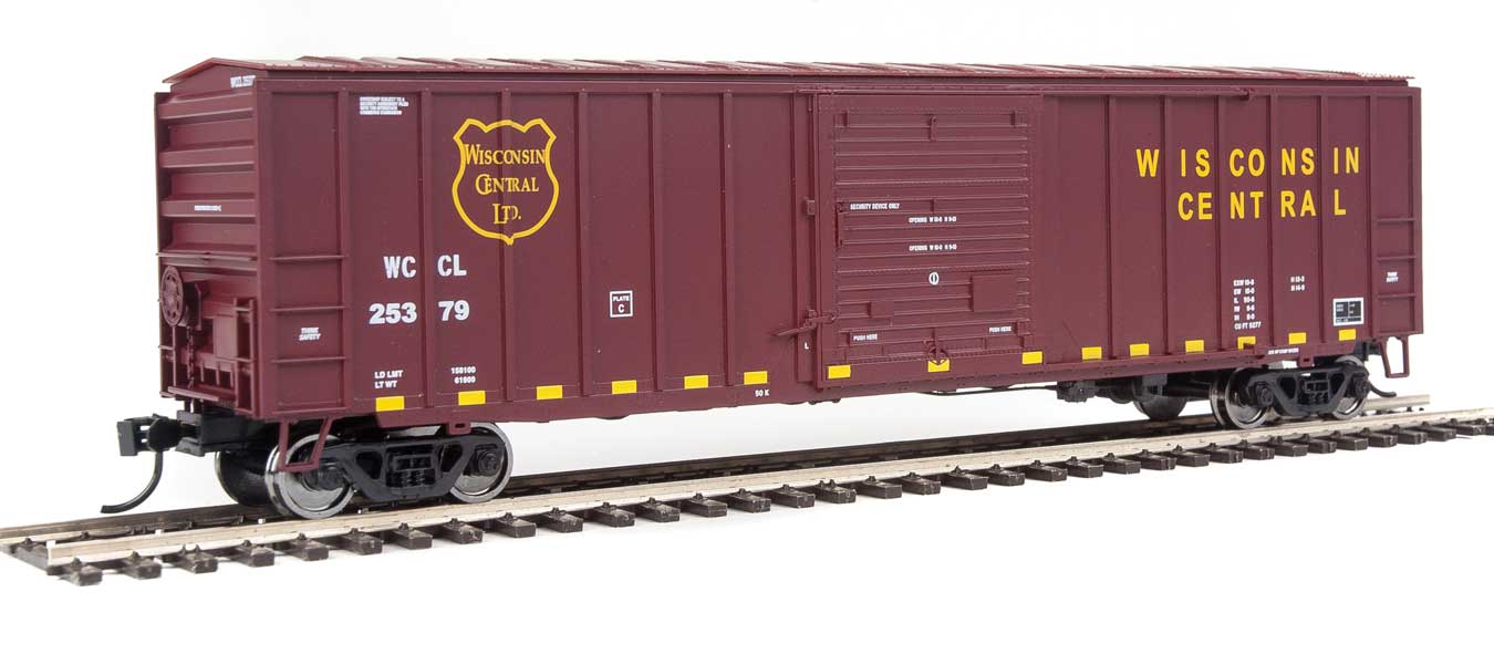 Walthers 910-1846 HO 50' ACF Boxcar Wisconsin Central WC 25379