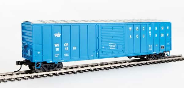 Walthers 910-1868 HO 50' ACF Boxcar Wisconsin & Southern WSOR 101567