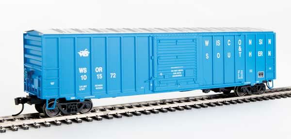 Walthers 910-1871 HO 50' ACF Boxcar Wisconsin & Southern WSOR 101572