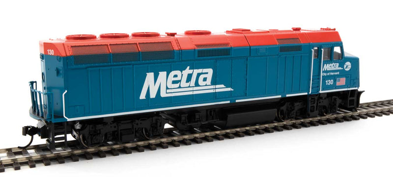 Walthers 910-19474 HO Scale EMD F40PH Metra 130 with DCC & Sound