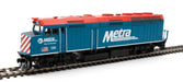 Walthers 910-19474 HO Scale EMD F40PH Metra 130 with DCC & Sound