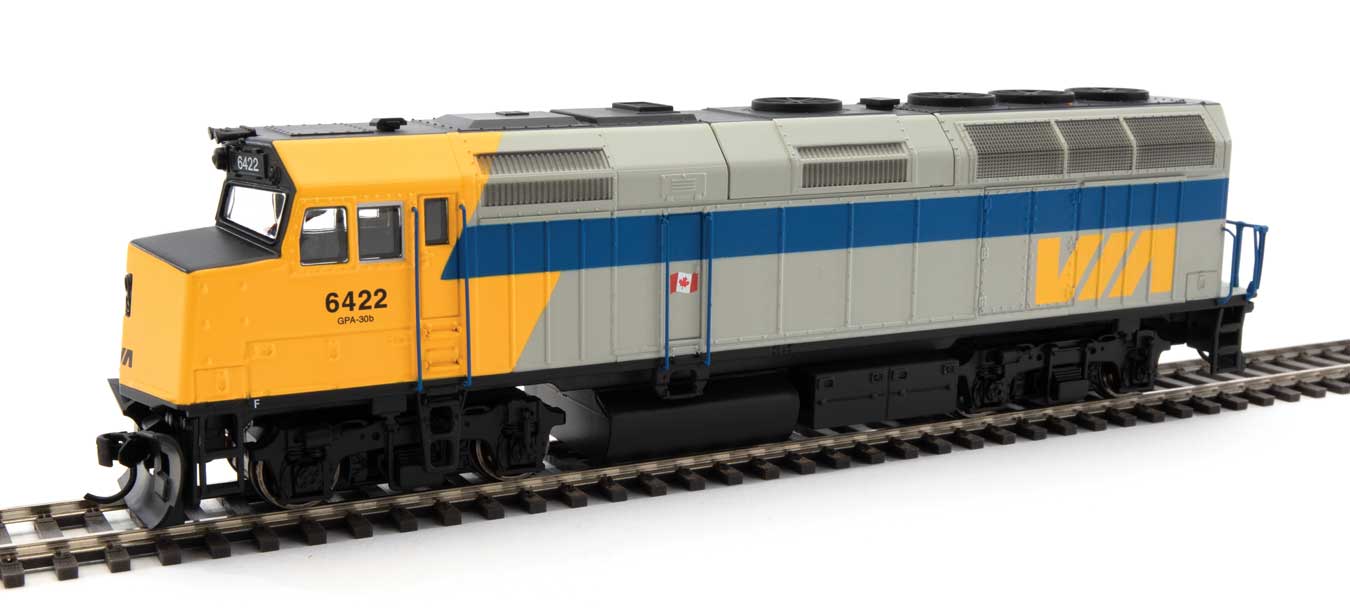 Walthers 910-19476 HO Scale EMD F40PH VIA 6422 with DCC & Sound
