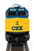 Walthers 910-19477 HO Scale EMD F40PH CSX 9991 with DCC & Sound
