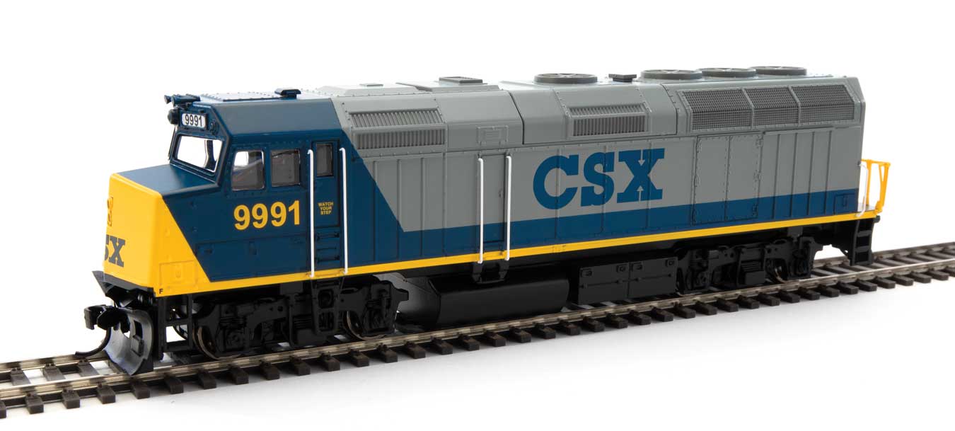 Walthers 910-19477 HO Scale EMD F40PH CSX 9991 with DCC & Sound