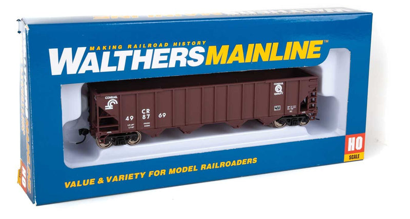Walthers 910-1985 HO Scale 4 Bay 100 Ton Hopper Conrail CR 498769