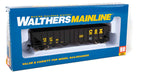 Walthers 910-1987 HO Scale 4 Bay 100 Ton Hopper CSX 345840