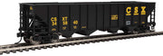 Walthers 910-1987 HO Scale 4 Bay 100 Ton Hopper CSX 345840