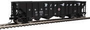 Walthers 910-1993 HO Scale 4 Bay 100 Ton Hopper Rio Grande D&RGW 16990