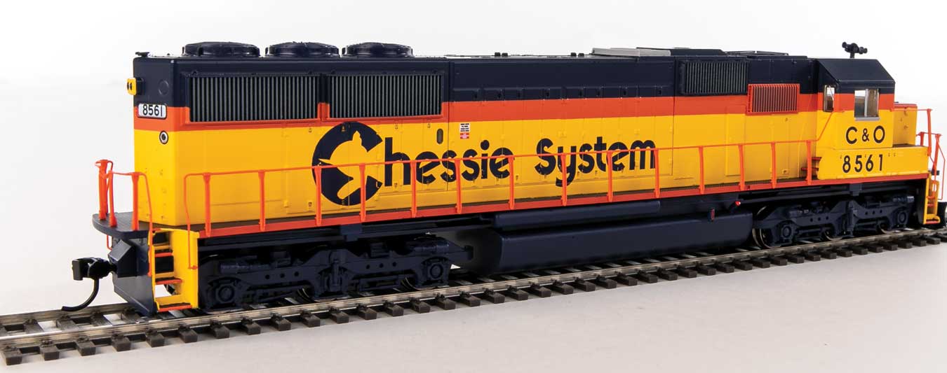Walthers 910-20363 HO EMD SD50 Diesel Chessie System C&O 8561 DCC and LokSound