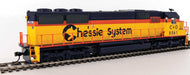 Walthers 910-20363 HO EMD SD50 Diesel Chessie System C&O 8561 DCC and LokSound