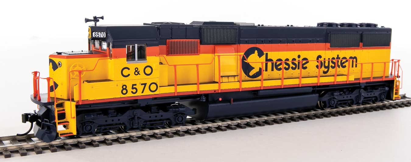 Walthers 910-20364 HO EMD SD50 Diesel Chessie System C&O 8570 DCC and LokSound