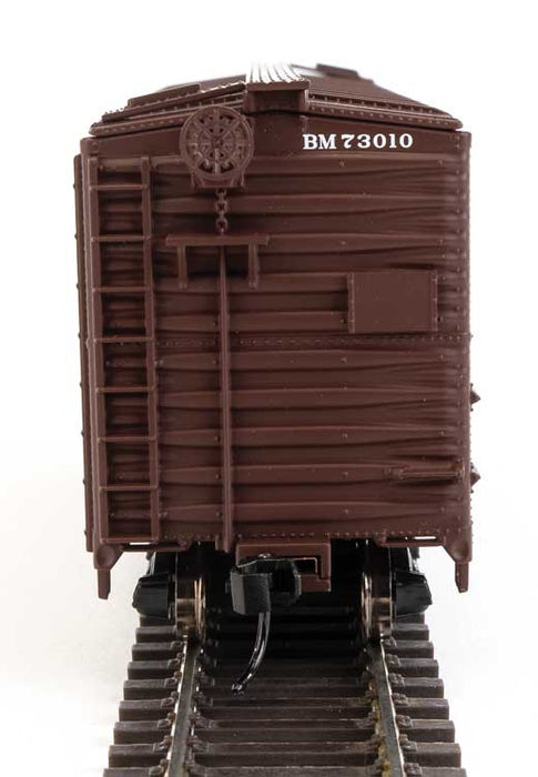 Walthers 910-2725 HO 40' AAR 1937 Boxcar Boston & Maine BM 73010