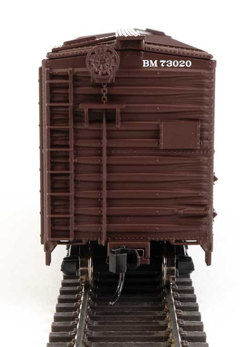 Walthers 910-2726 HO 40' AAR 1937 Boxcar Boston & Maine BM 73020
