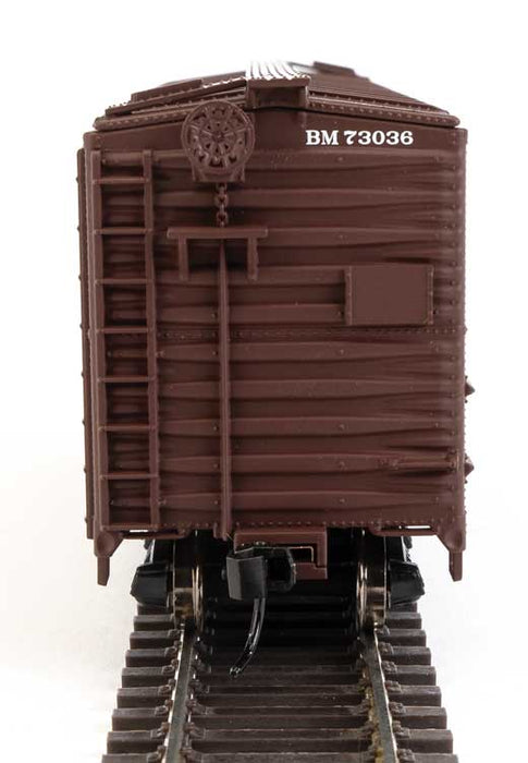 Walthers 910-2727 HO 40' AAR 1937 Boxcar Boston & Maine BM 73036
