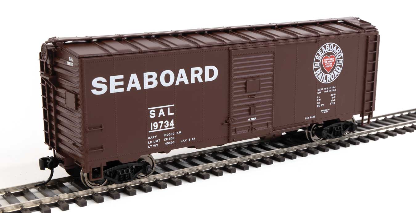 Walthers 910-2739 HO 40' AAR 1937 Boxcar Seaboard Air Line SAL 19734