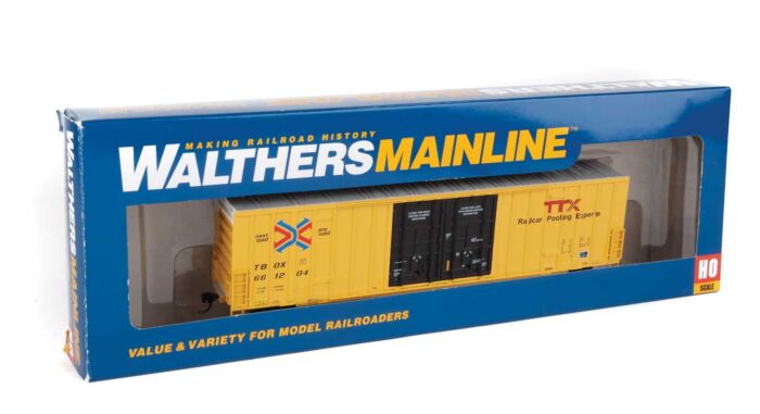 Walthers 910-2973 HO Scale 60' High Cube Plate F Boxcar TTX TBOX 662038