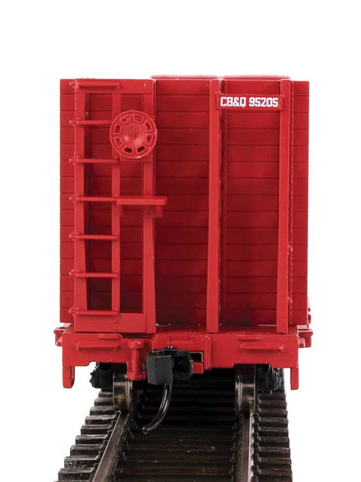 Walthers 910-5907 HO GSC Bulkhead Flatcar Burlington CB&Q 95205