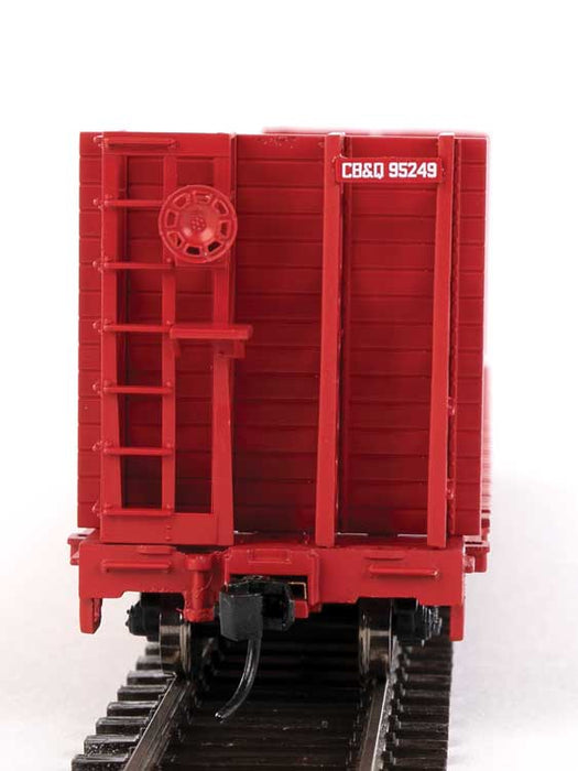 Walthers 910-5909 HO GSC Bulkhead Flatcar Burlington CB&Q 95249