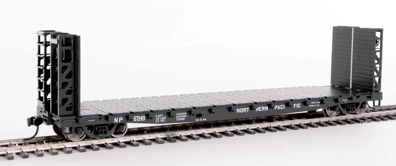 Walthers 910-5911 HO GSC Bulkhead Flatcar Northern Pacific NP 67149