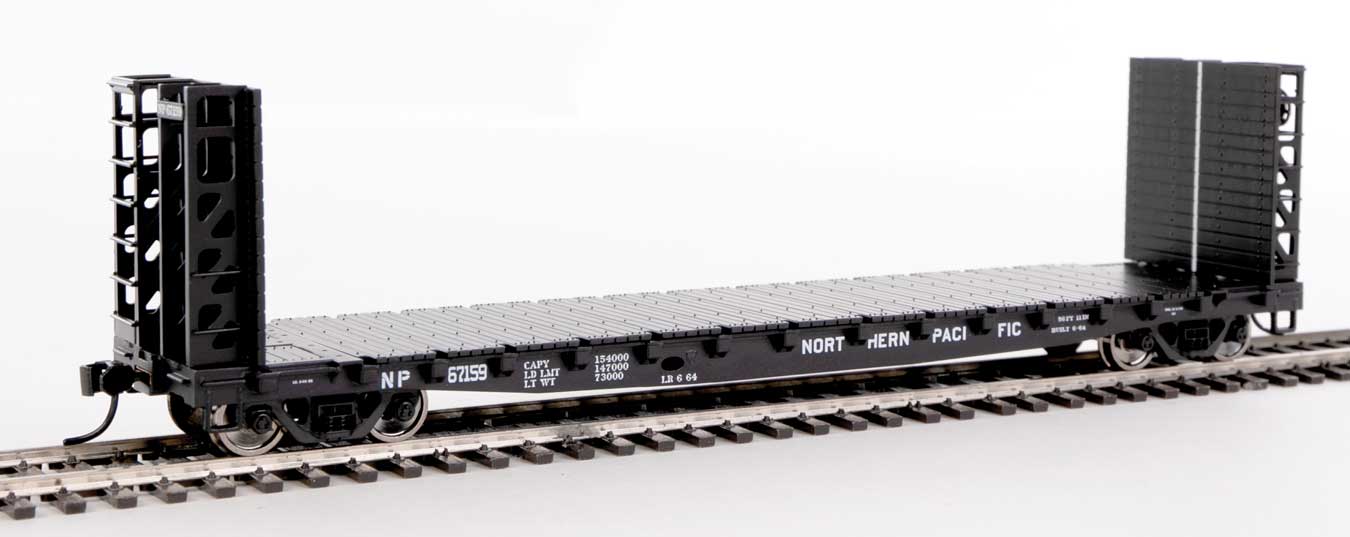 Walthers 910-5912 HO GSC Bulkhead Flatcar Northern Pacific NP 67159