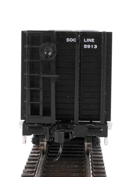 Walthers 910-5913 HO GSC Bulkhead Flatcar SOO Line 5913