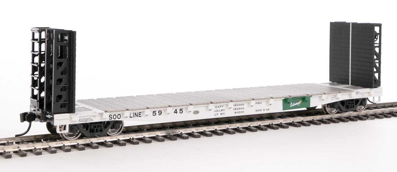 Walthers 910-5915 HO GSC Bulkhead Flatcar SOO Line 5945