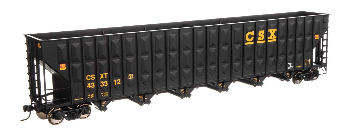 Walthers 910-6756 HO Scale Greenville 7,000 Cu Ft Woodchip Hopper CSXT 433374