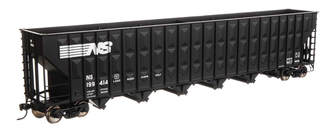 Walthers 910-6768 HO Scale Greenville 7,000 Cu Ft Woodchip Hopper Norfolk Southern NS 199466