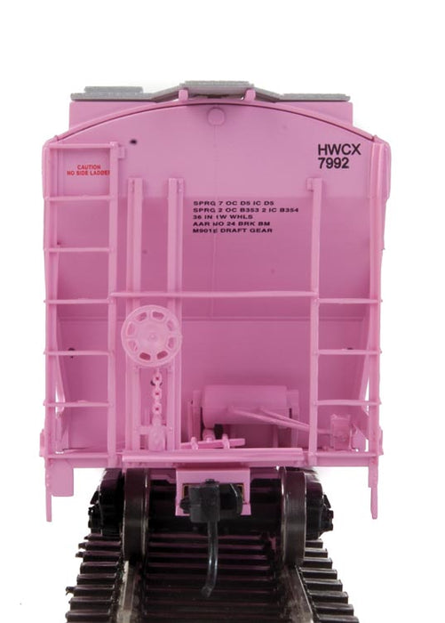 Walthers 910-7538 HO 39' Trinity 3281 2-Bay Covered Hopper HWCX 7992 - NOS