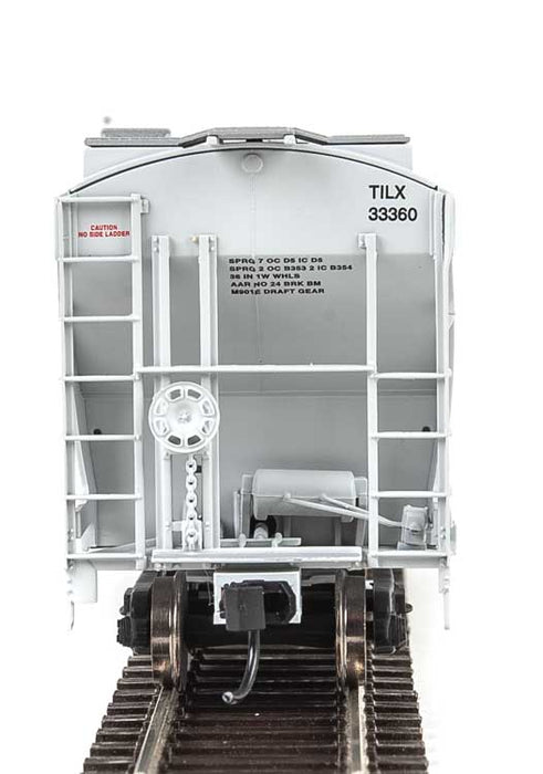 Walthers 910-7550 HO 39' Trinity 3281 2-Bay Covered Hopper txi TILX 33360