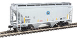 Walthers 910-7550 HO 39' Trinity 3281 2-Bay Covered Hopper txi TILX 33360